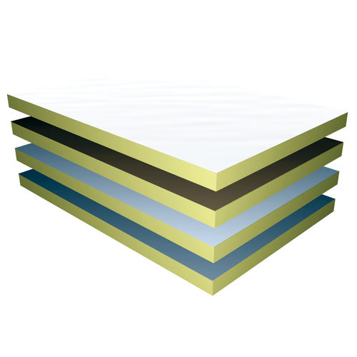隔热材料 - POLTHERMA SOFT - EuroPanels - 聚丙烯 / 板式 / 用于屋顶