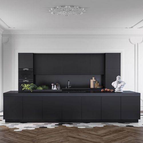 家具板 - NERO PMT1303M - Transformad - 用于整体厨房 / 壁挂 / 耐用