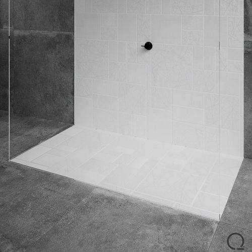 长方形淋浴底盆 - Mondrian - QUARE DESIGN - 嵌入式 / 平地式 / 超平