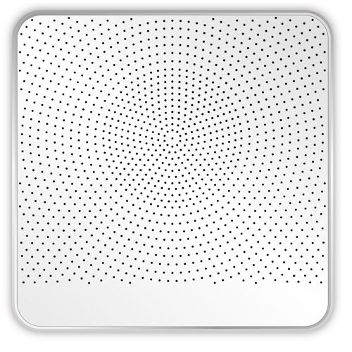 壁挂通风口 - AIR 70 - Brink Climate Systems - 塑料 / 正方形