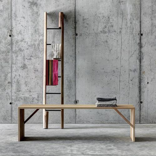 现代风格长椅 - TINTAN - Fioroni Design - 实木