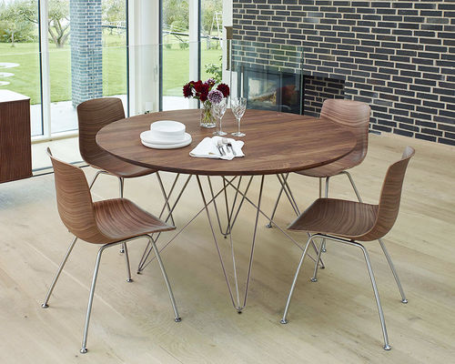 现代风格桌 - GM 3800 Spider - Naver Collection - 胡桃木 / 白蜡木 / Corian®可丽耐