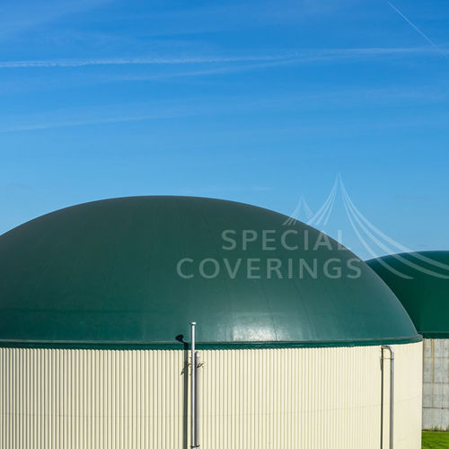 穹顶型张拉膜结构 - COVERS FOR BIOGAS - A Tre Alban Coverings S.r.l. - 屋顶 / PVC膜 / 工业用途