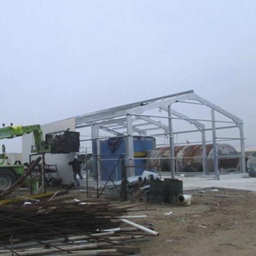 电镀钢仓库 - SIEMENS LOGISTICAL STORAGE UNIT AND OFFICE BUILDING - APEC Smart Steel Structures