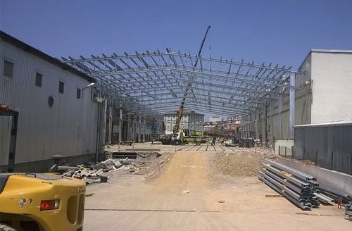 建筑物金属屋架 - UNILEVER BESAN FACTORY - APEC Smart Steel Structures - 电镀钢