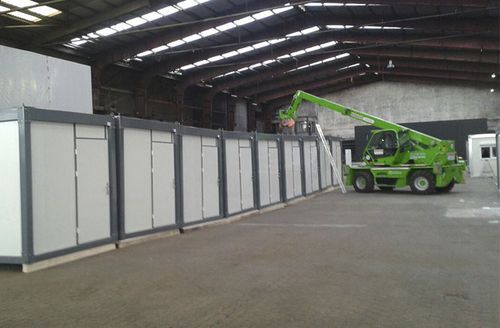 储存容器建筑 - APEC Smart Steel Structures - 钢 / 钢结构 / 用于集体住房