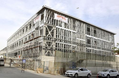 预制建筑 - ISTANBUL UNIVERSITY CERRAHPASA MEDICAL SCHOOL AND HOSPITAL - APEC Smart Steel Structures - 混凝土 / 钢 / 钢结构