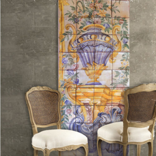 陶瓷砖 - I FASTI DEL GATTOPARDO PANNELLO MAIOLICA - SCIANNA CERAMICHE - 室内 / 墙面 / 图案