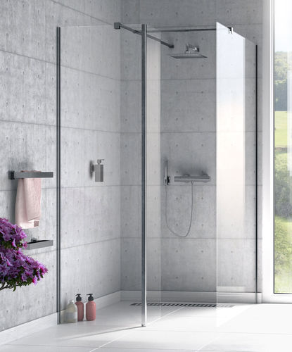 固定淋浴间隔断 - ORIGIN WALK IN: 11915 SERIES - Aqualux Bathroom Design - 转角