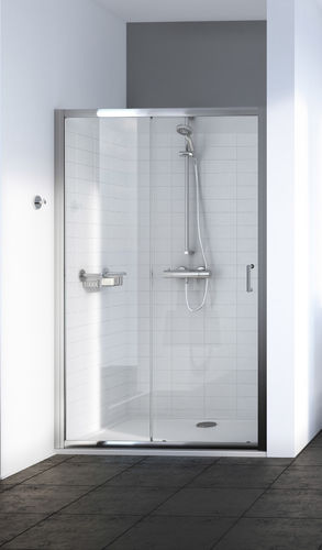 滑动式淋浴间隔断 - SOURCE: 1192605/1192606/1192776 - Aqualux Bathroom Design - 壁龛式