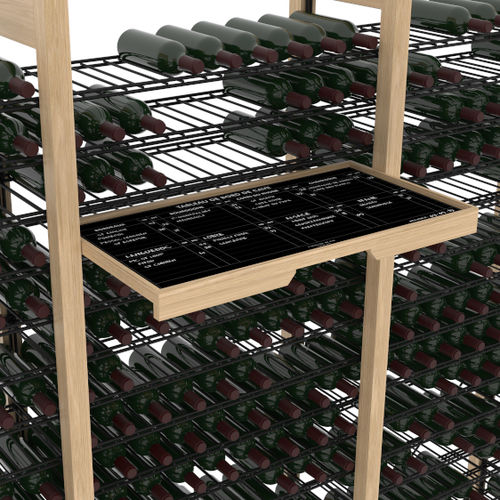 专业葡萄酒柜 - 006015-7  - L’Atelier du Vin - 独立式 / 木制贴皮 / 板岩