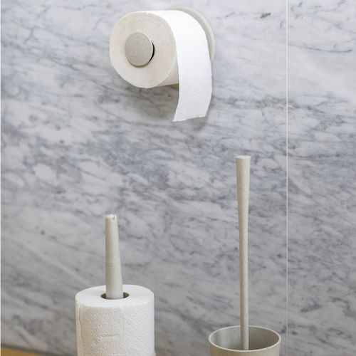 壁挂卷筒卫生纸架 - PLUG'N'ROLL - Koziol - 塑料 / 家用