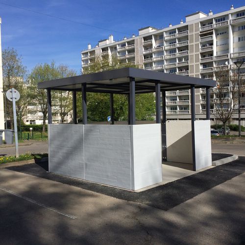 垃圾箱隐蔽棚 - Centu'Park - BIHR