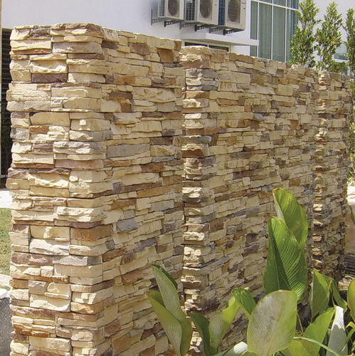 混凝土砌面 - CRAFTSTONE® : CLASSICAL LEDGESTONE - CRAFT STONE - 室内 / 室外 / 3D