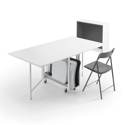 现代风格桌 - ARCHIMEDE - pezzani home collection - 层压材料 / 铝座桌脚 / 长方形