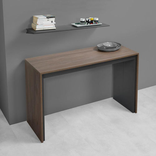 现代风格玄关桌 - LEONARDO  - pezzani home collection - 层压材料 / 铝座桌脚 / 长方形