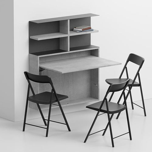 壁挂办公桌 - BUREAU - pezzani home collection - 2至4人 / 现代风格 / 层压材料