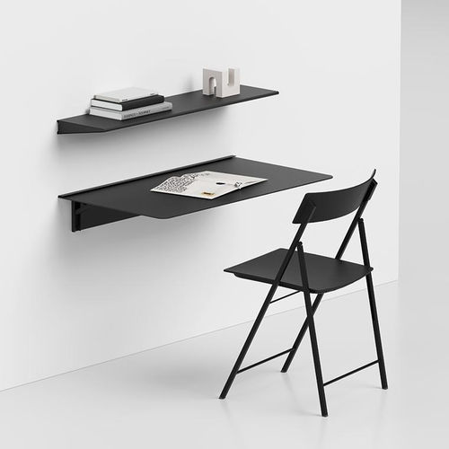 壁挂办公桌 - PLANA - pezzani home collection - 现代风格 / 铝制 / 直线型