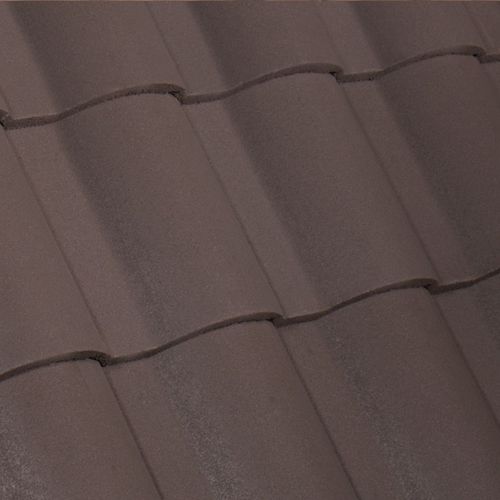 插接式瓦 - SANIBEL : TOBACCO BLEND - Crown Roof Tiles - 混凝土 / 大型