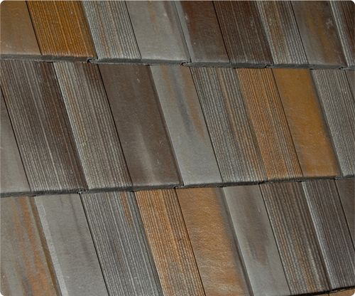 平面式瓦 - WINDSOR SPLIT SHAKE : IRONWOOD - Crown Roof Tiles - 混凝土 / 大型