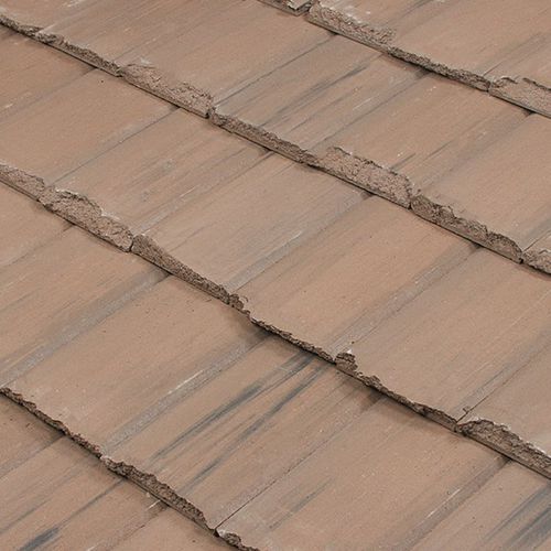 平面式瓦 - BERMUDA RUSTIC SHAKE - ENTEGRA ROOF TILE - 混凝土 / 大型