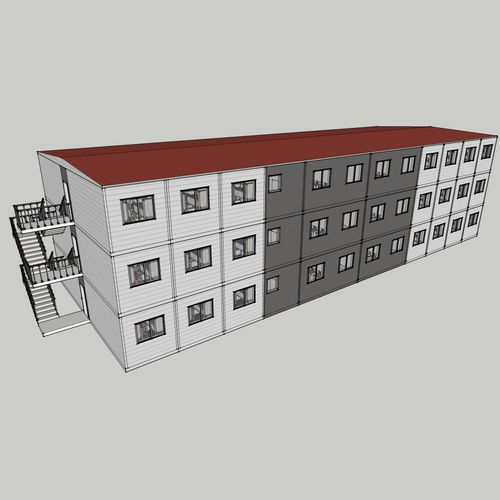 预制建筑 - VERSION A - Nordic Homes - 木质 / 混凝土 / 钢