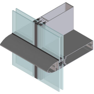 框架式幕墙 - EFP 50 TSH  - European Facade Products - 绝缘玻璃 / 铝和玻璃材质 / 高强度