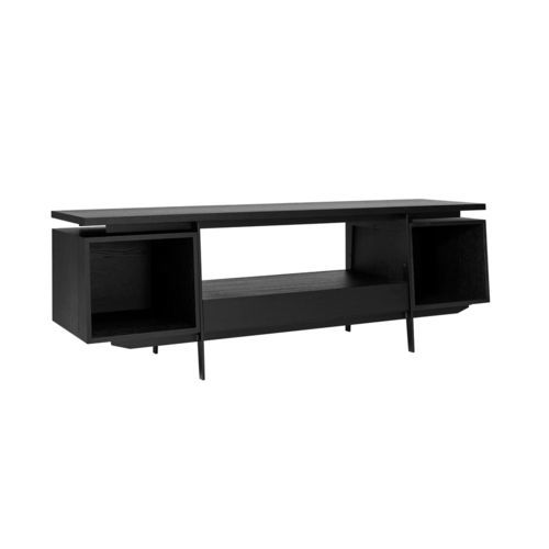 现代风格电视柜 - CONTE - MINT Furniture - 低承重 / 带收纳 / 栎木