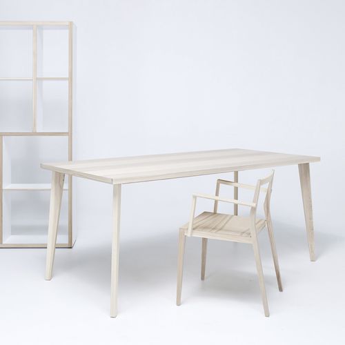 现代风格桌 - QUATTRO - MINT Furniture - 栎木 / 实木 / 白蜡木