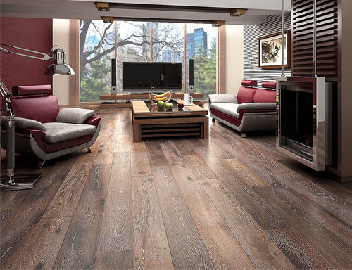 层压地板 - LANDSCAPE: WHITE OAK ALSACE - TEKA Parquet - 白栎木 / 涂油 / 打钉安装