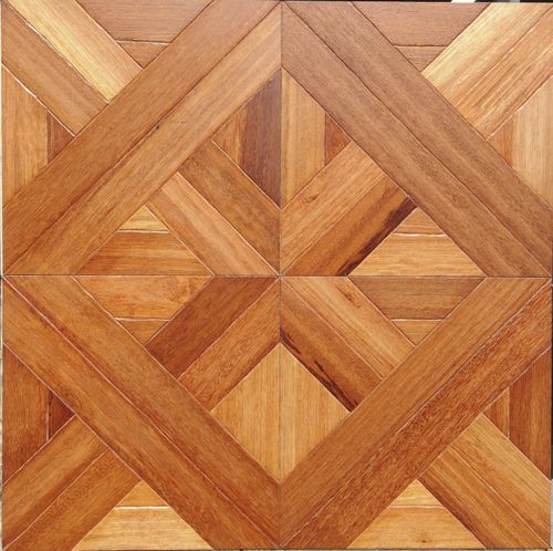 层压地板 - SQUARE GRAND PALAIS OLD STYLE: MERBAU - TEKA Parquet - 菠萝格 / 打钉安装 / 浮动