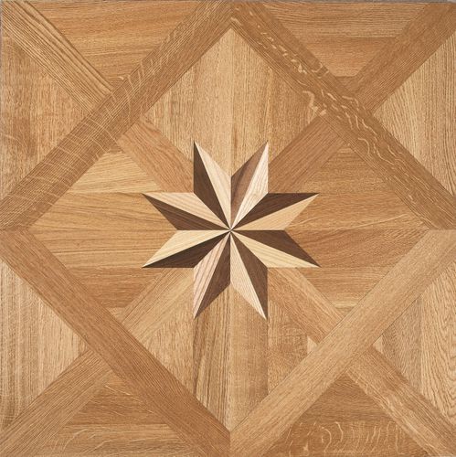 层压地板 - SQUARE ROYAL STAR: WHITE OAK NATURAL - TEKA Parquet - 白栎木 / 打钉安装 / 浮动
