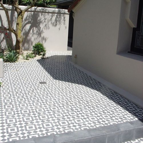 哑光水泥花砖 - PC series - PIKARO HANDMADE TILES - 室内 / 户外 / 地面