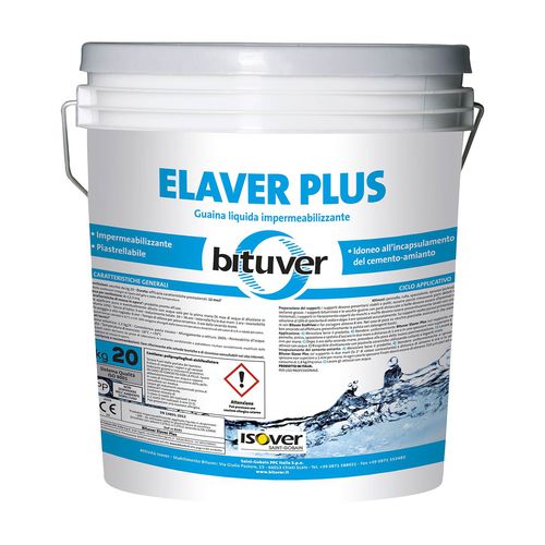 露台液体防水材料 - ELAVER PLUS - Bituver - 用于阳台 / 树脂 / 弹性材料