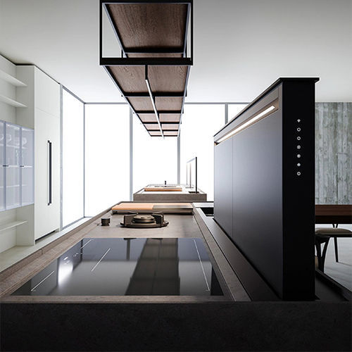 带工作台吸油烟机 - DD1-F - Boffi - 嵌入式 / 带管道 / 静音