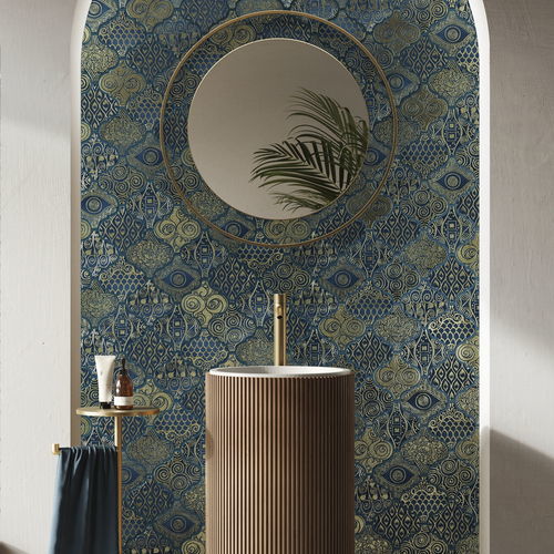 釉面陶瓷瓷砖 - KLIMT KL8 W316 - AcquarioDue - 纹理 / 用于室内 / 客厅