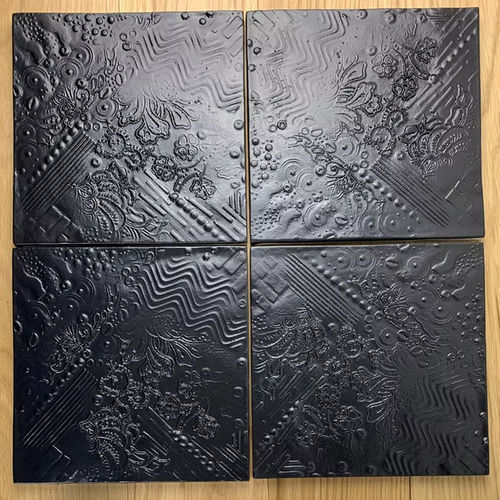 陶瓷砖 - FINGERPRINTS W355 - AcquarioDue - 哑光 / 布艺 / 3D