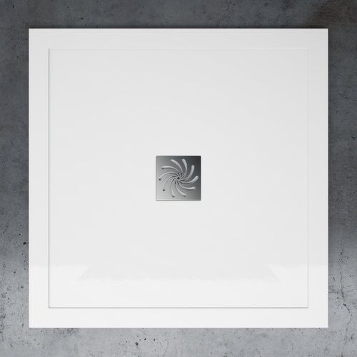 正方形淋浴底盆 - Lusso Stone - 凸起式 / 平地式 / 天然石材