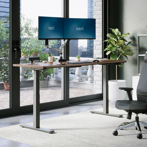 落地办公桌 - 402279 - VARIDESK - 现代风格 / 木质 / 直线型