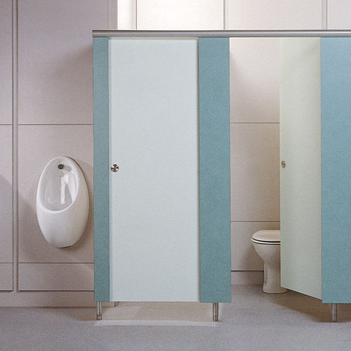 不锈钢卫生间隔间 - BASSO - Washroom Washroom Limited - MDF / 用于坐便器 / 公共机构用