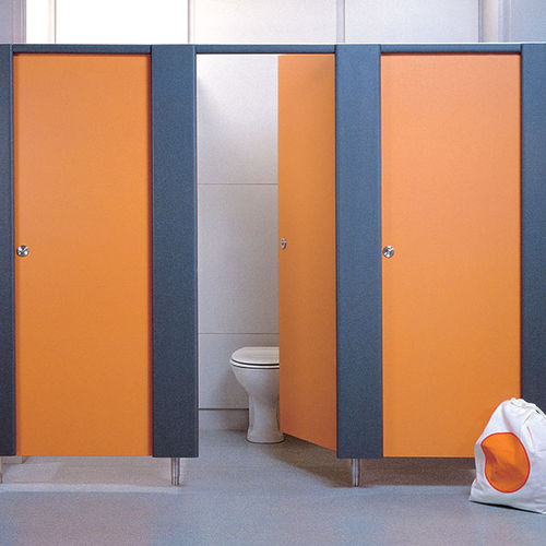 不锈钢卫生间隔间 - CANTO - Washroom Washroom Limited - MDF / 层压板 / 用于坐便器