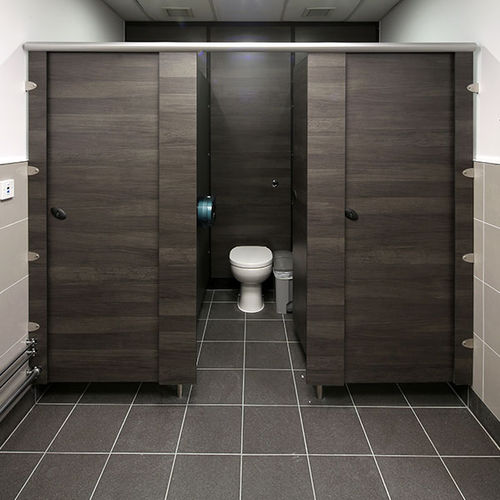 不锈钢卫生间隔间 - FORTE - Washroom Washroom Limited - 层压板 / 用于坐便器 / 公共机构用
