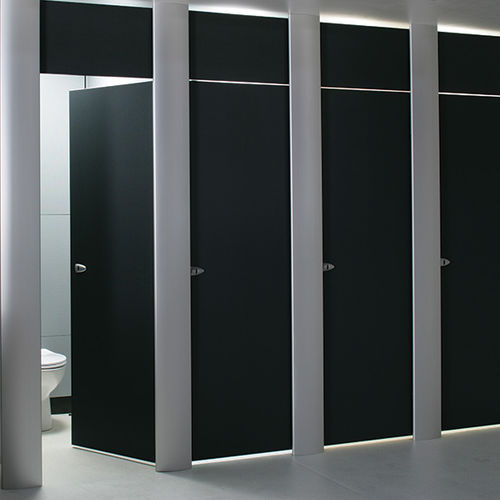 层压板卫生间隔间 - INTERMEZZO - Washroom Washroom Limited - MDF / 铝制 / 用于坐便器