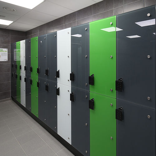 玻璃更衣室储物柜 - ILOCKER - Washroom Washroom Limited - 密码 / 公共机构用 / 安全