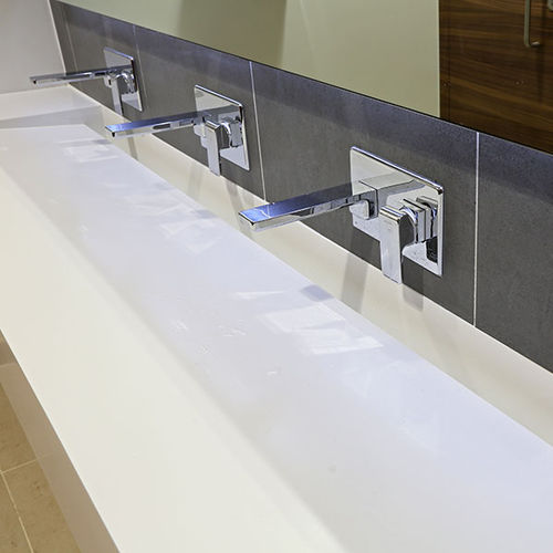 悬挂式台盆 - STARON - Washroom Washroom Limited - 坚硬表面 / 双 / 现代风格