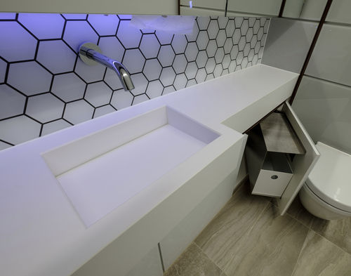 Silestone®材质洗手盆台面 - Washroom Washroom Limited - 专业