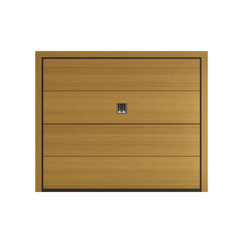 倾斜车库门 - Emi - SILVELOX GROUP SPA - 金属 / 栎木 / 落叶松木