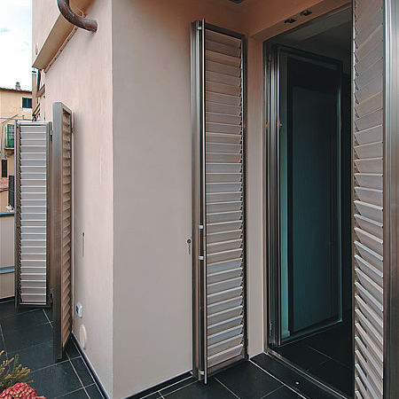 平开百叶窗 - PRIVATE VILLA - LF ITALY - 不锈钢 / 门 / 定制