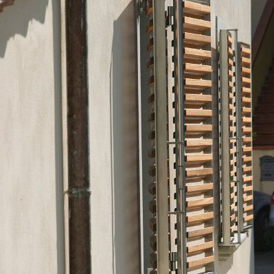 平开百叶窗 - PRIVATE RESIDENCE - LF ITALY - 木质 / 金属 / 用于窗