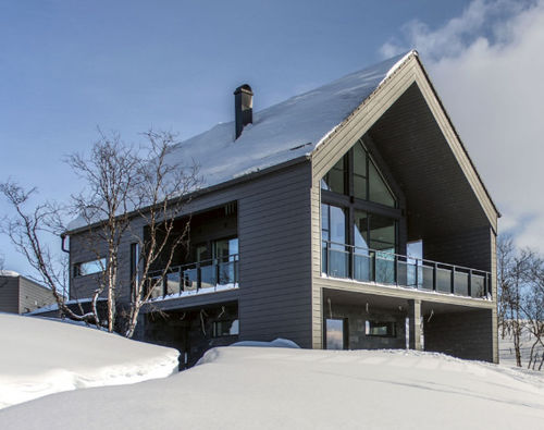 预制房屋 - KILPISJÄRVI - Polar Life Haus - 生态型 / 现代风格 / 带露台